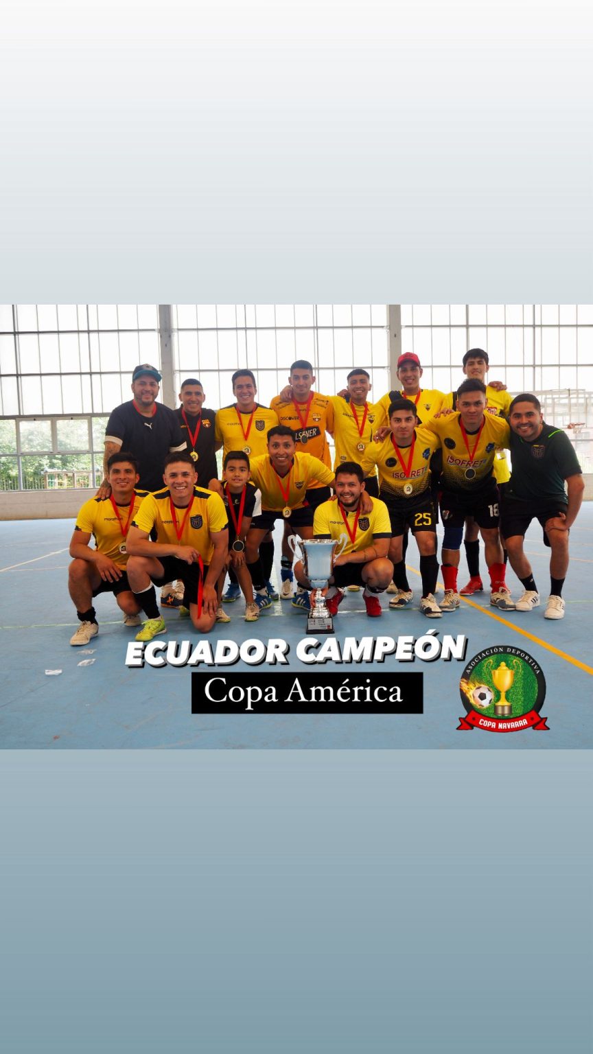 ECUADOR CAMPEÓN!!